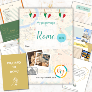 Pilgrim's Journal Rome 2024 collage